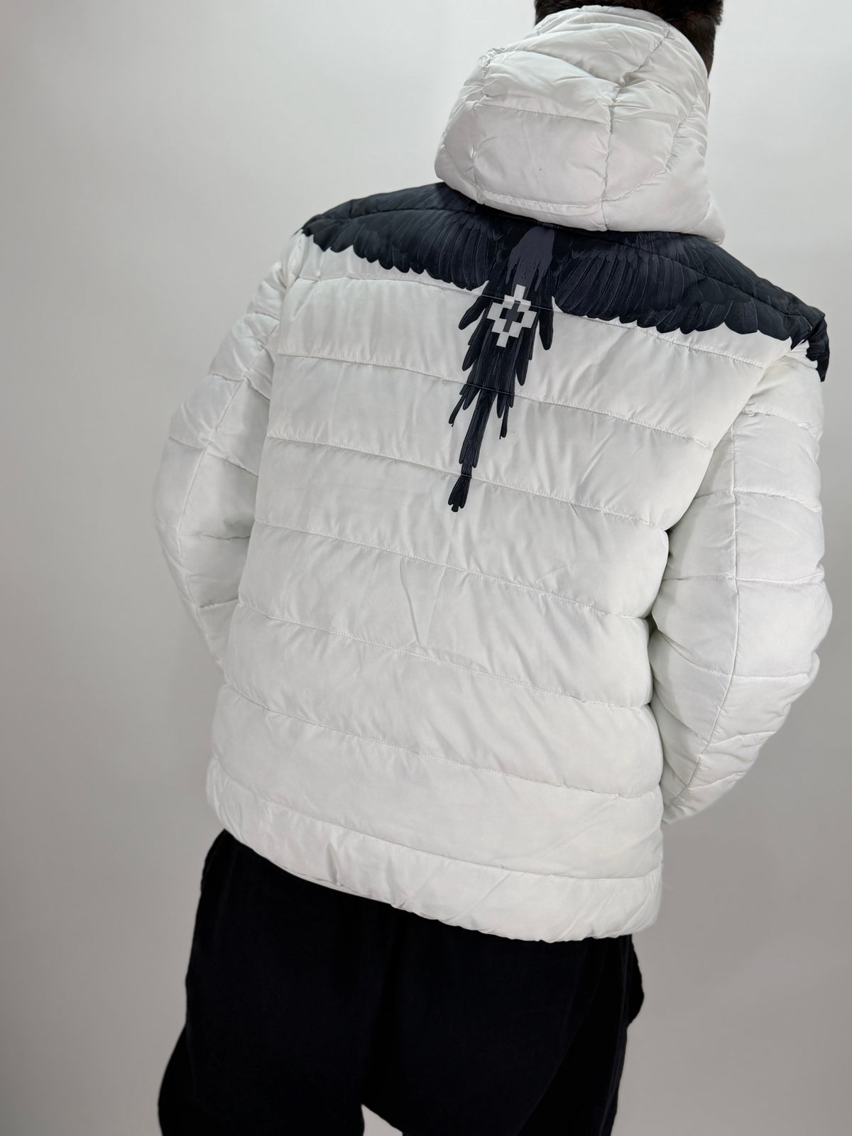 Giubbino Marcelo Burlon  White/black