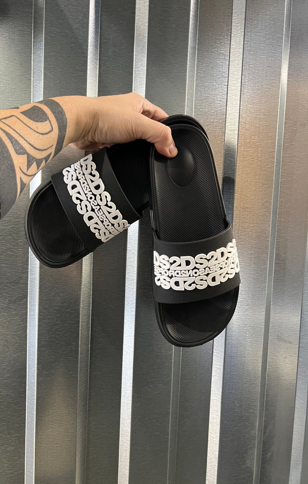 Ciabatte DS2  Ginevra black