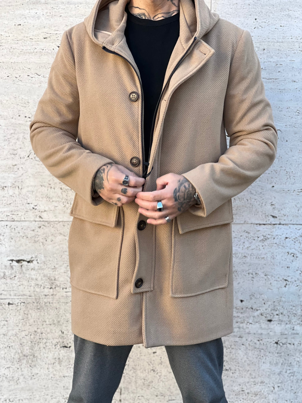 Cappotto Moscov  cammello