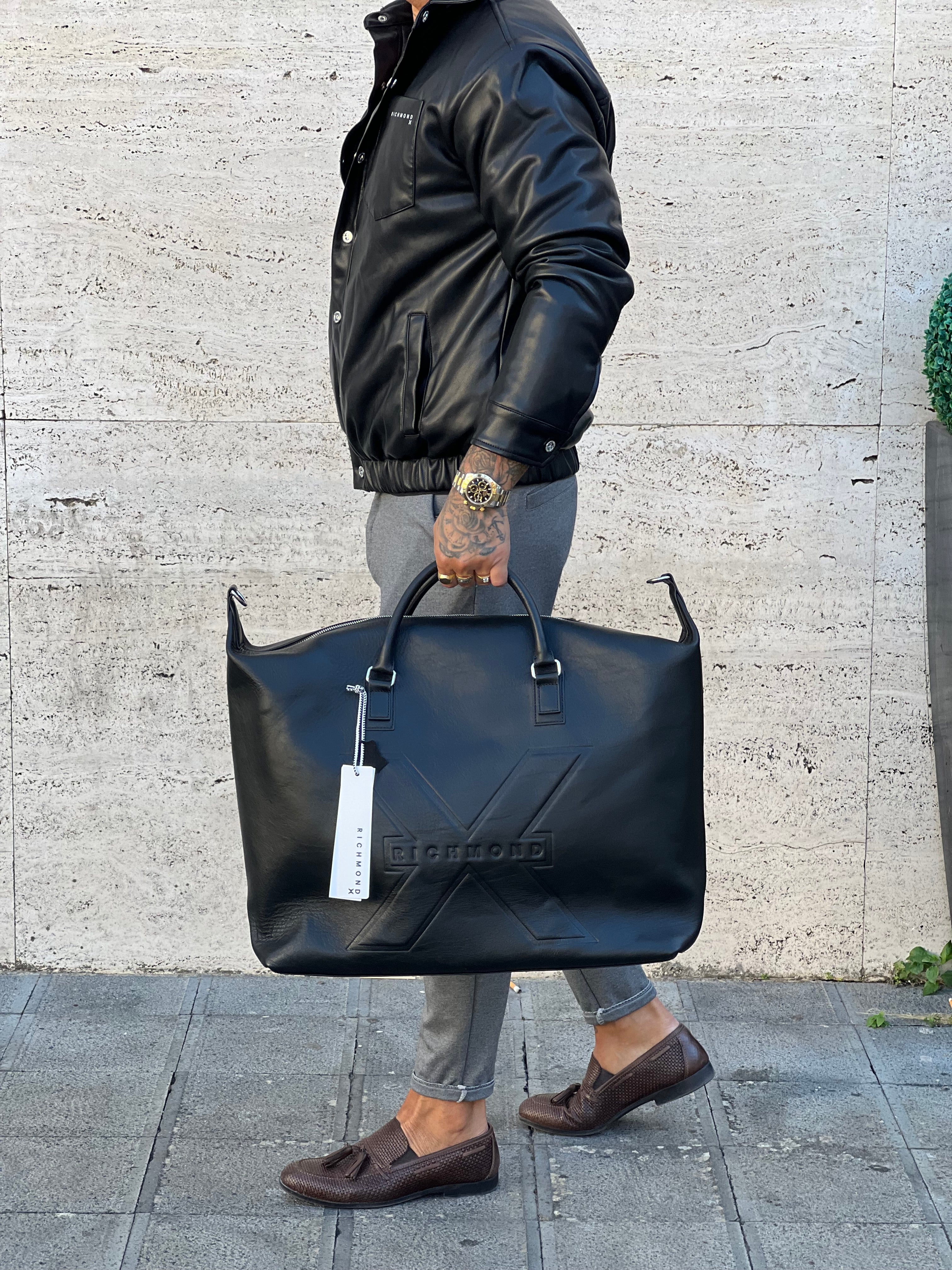 Borsone RICHMOND  in pelle