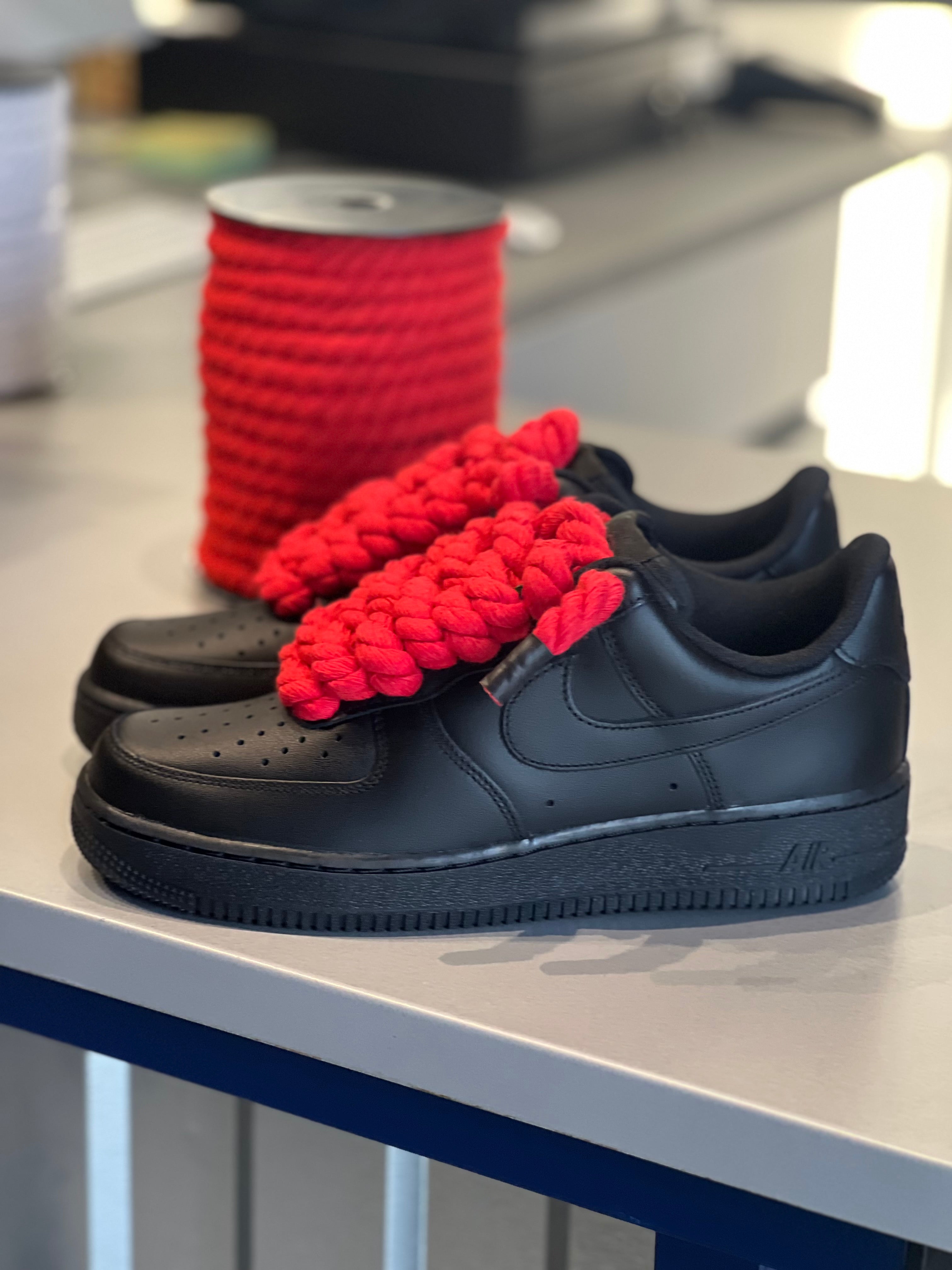 Air Force Custom black red