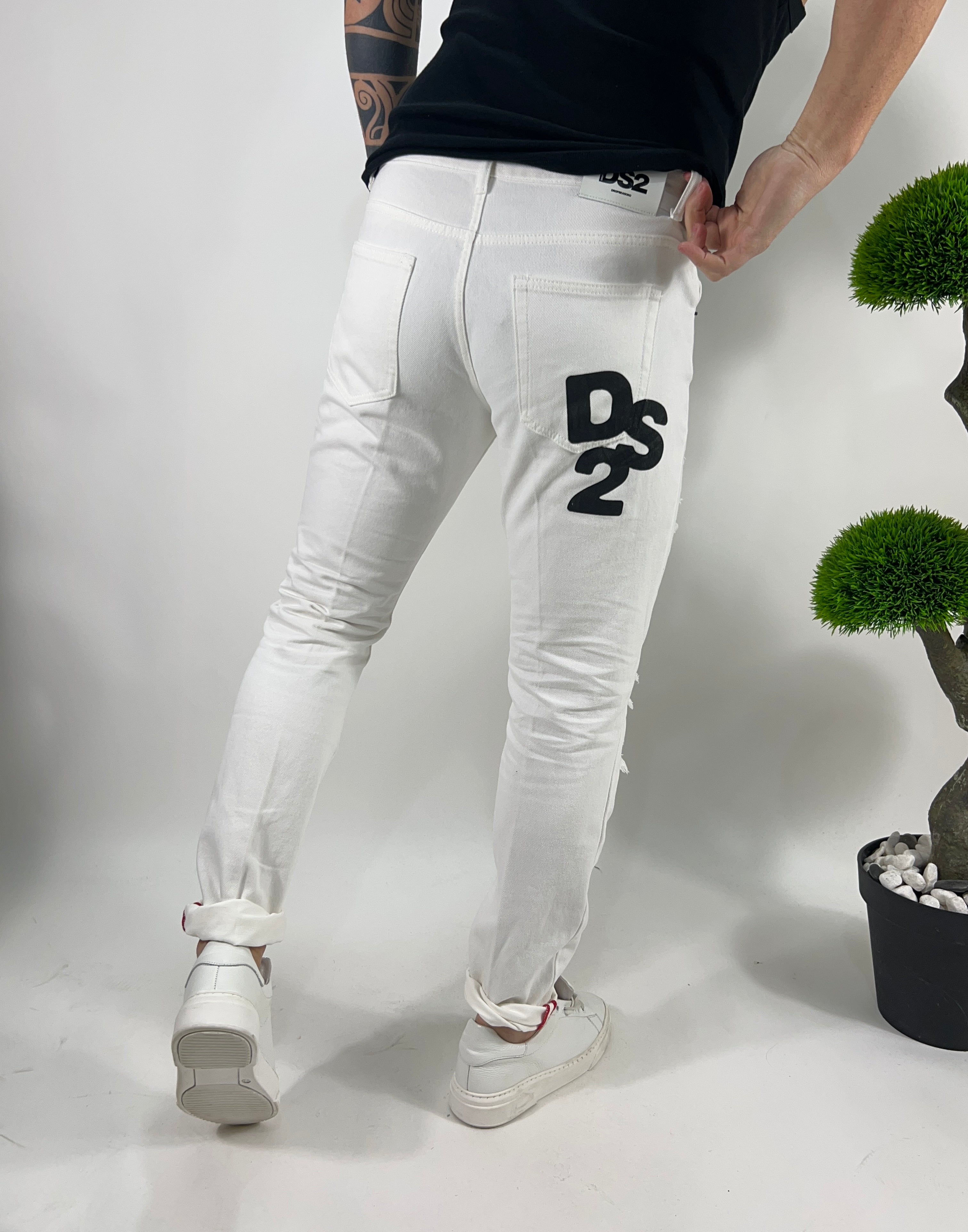 Jeans DS2  Ginevra white