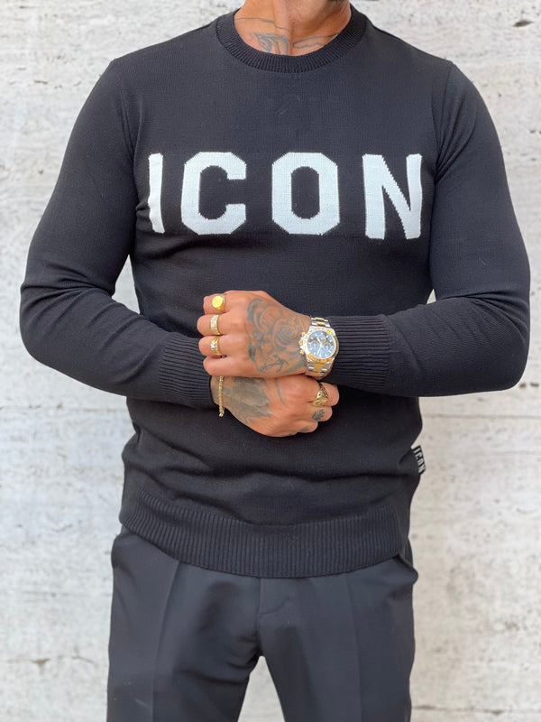 Maglione ICON black