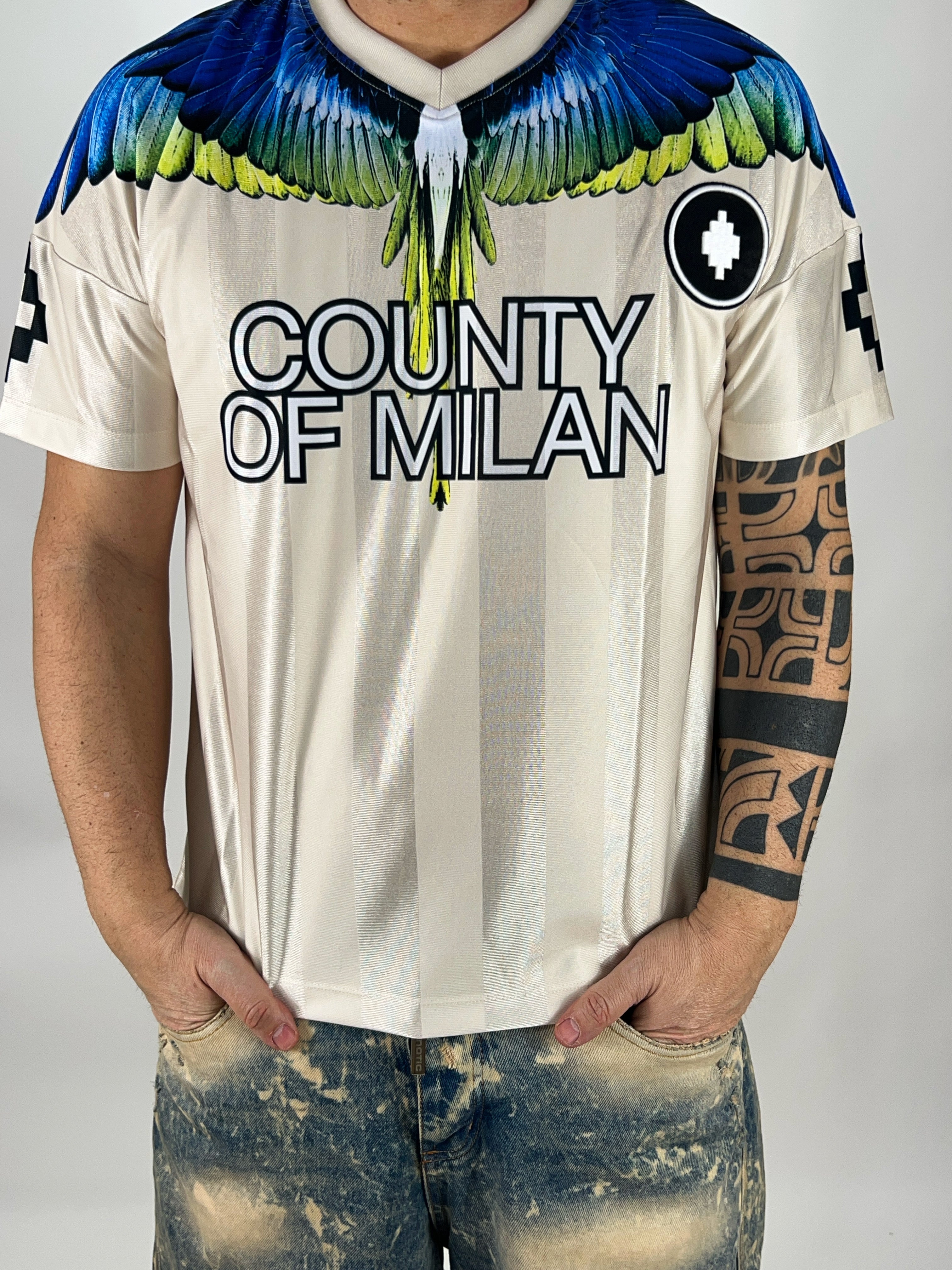 T-shirt  Marcelo Burlon   Limited White