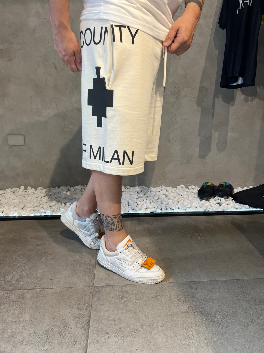 Bermuda Marcelo Burlon beige