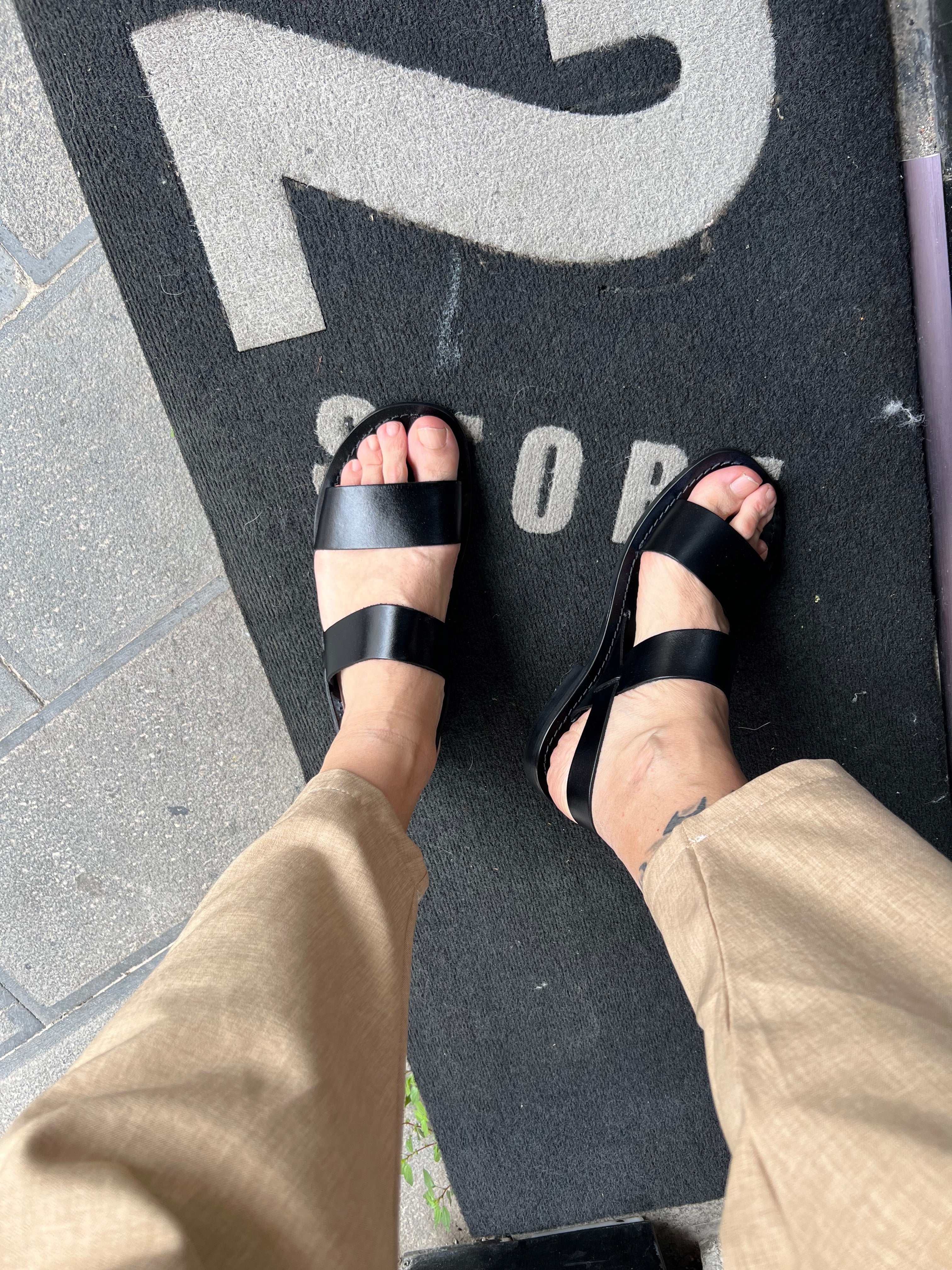 Sandalo  nero    Dubai