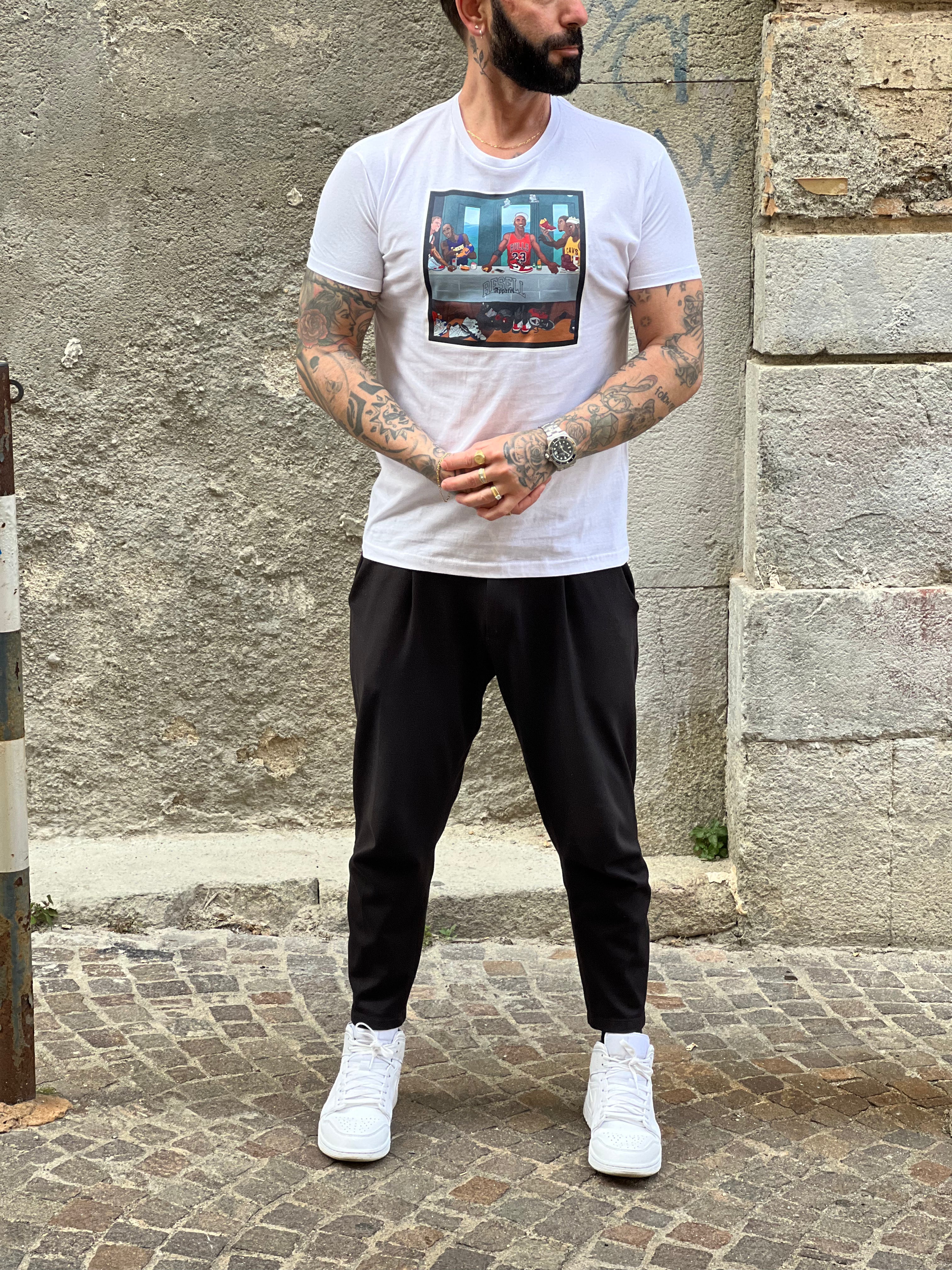 T-Shirt white  D54