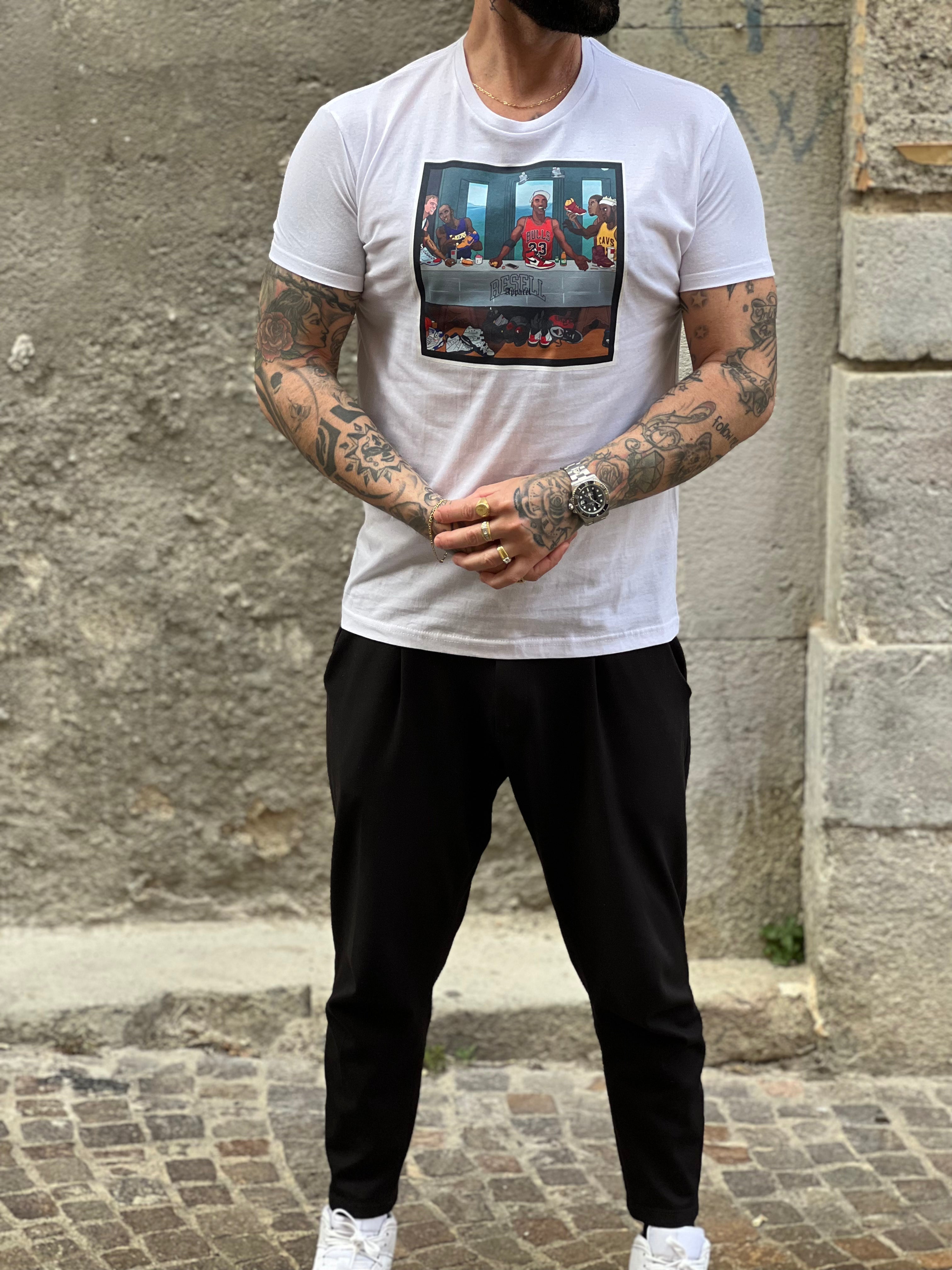 T-Shirt white  D54
