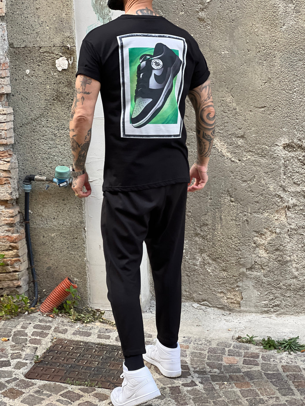 T-Shirt   Black Dunk panda