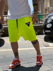 Pantaloncino giallo fluo 972