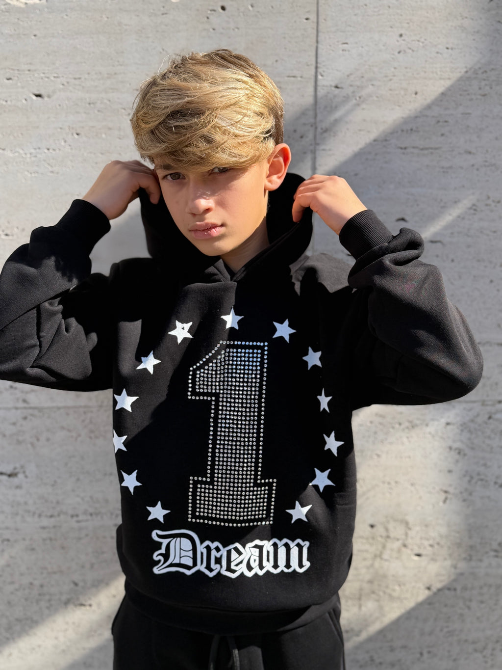 Felpa 1    Dream Black