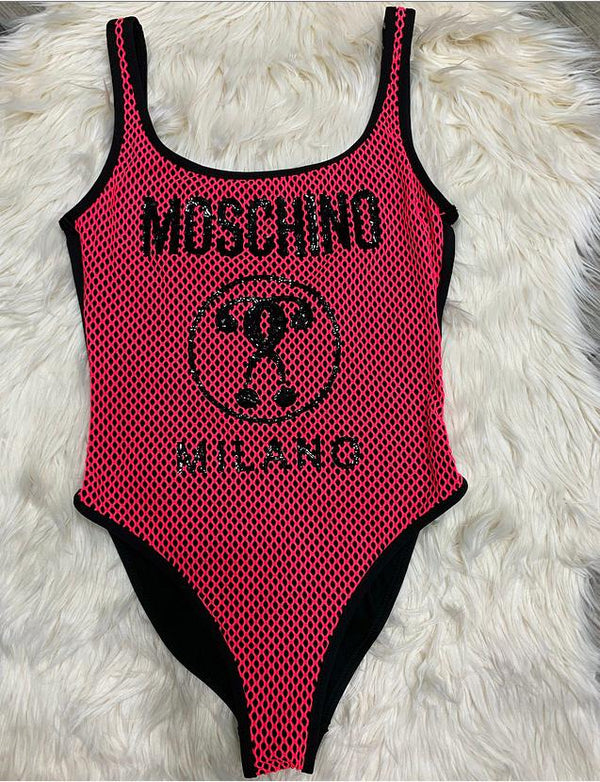 Costume Intero Moschino Pink Retato