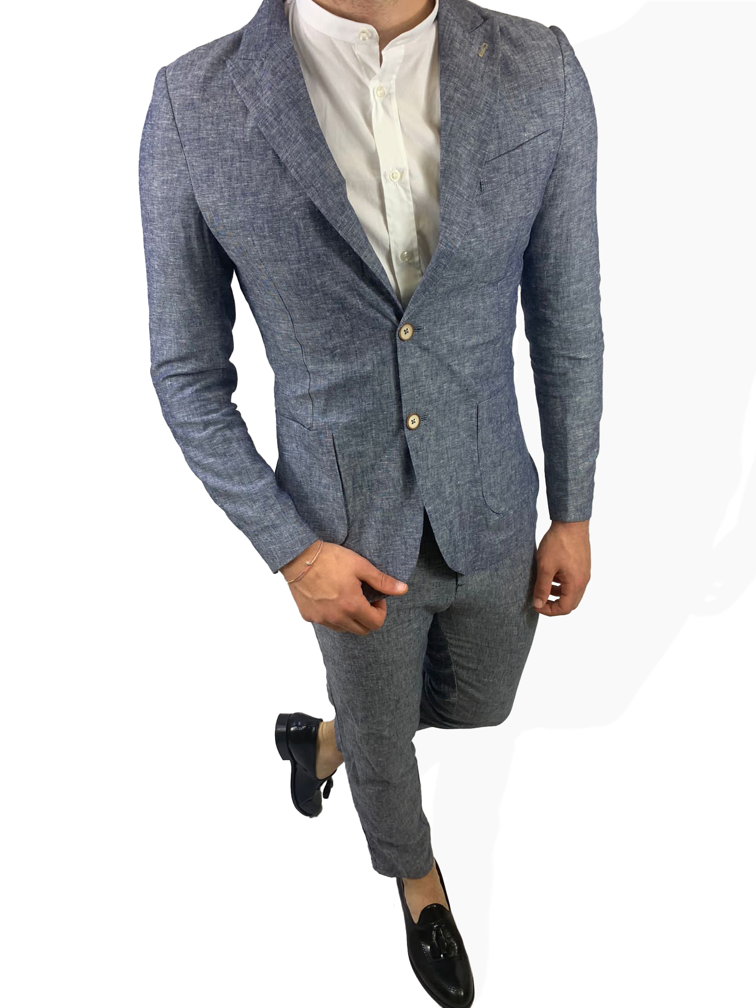 Completo Lino MidGrey