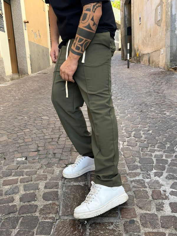 Pantalone a palazzo Green