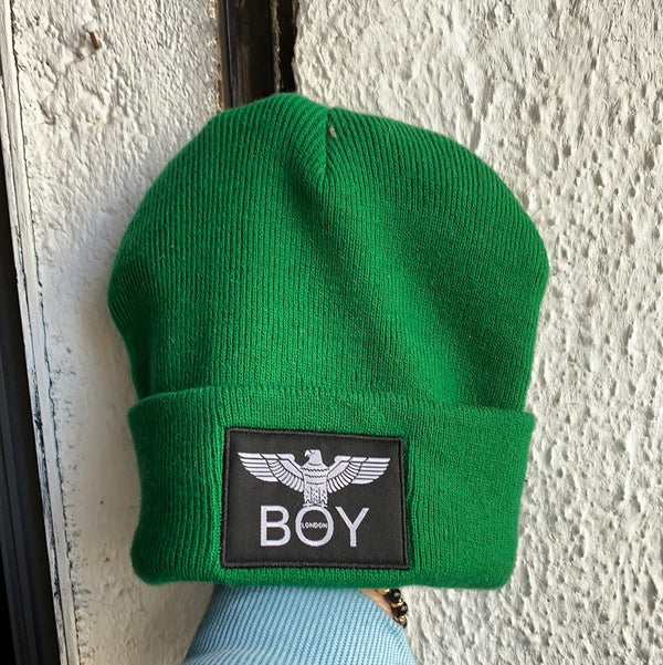 Cappello lana Boy Green