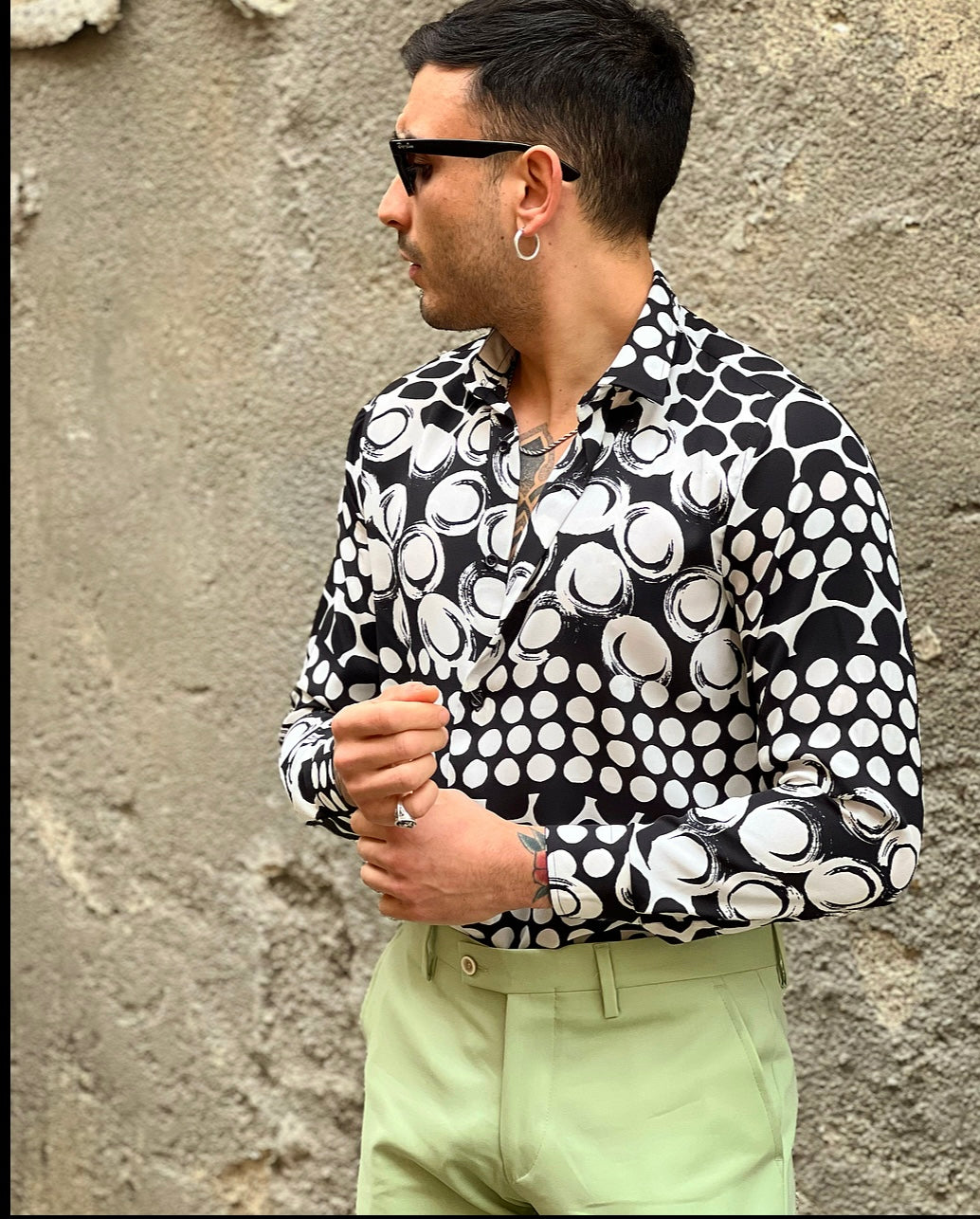 Camicia NJ Black & White