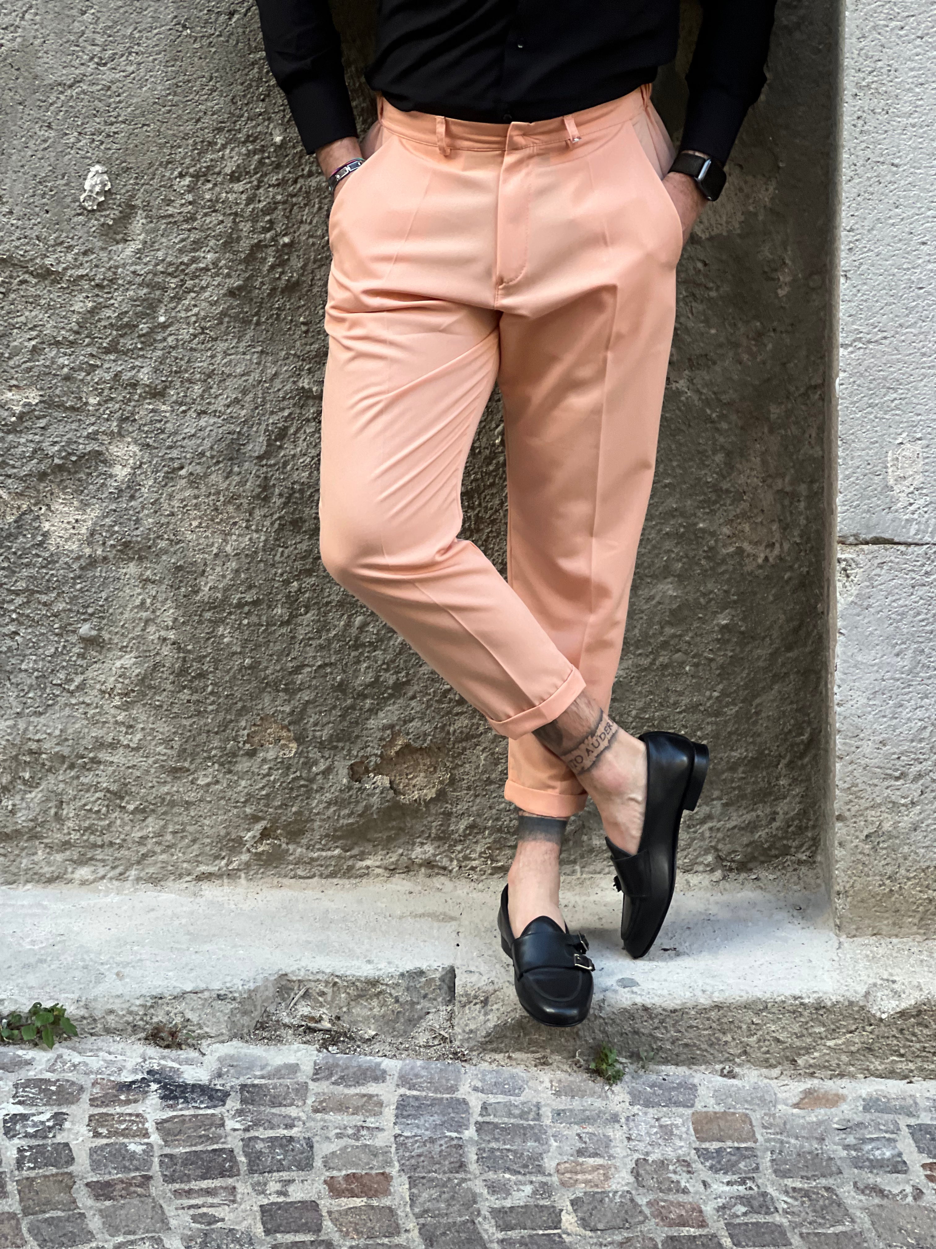 Pantalone  pesca   Parigi